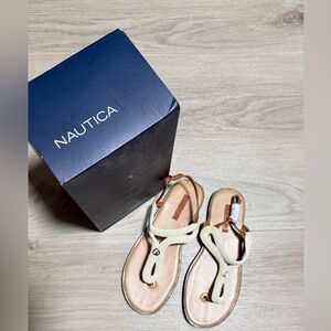 Nautica Women's Cream Sandals
